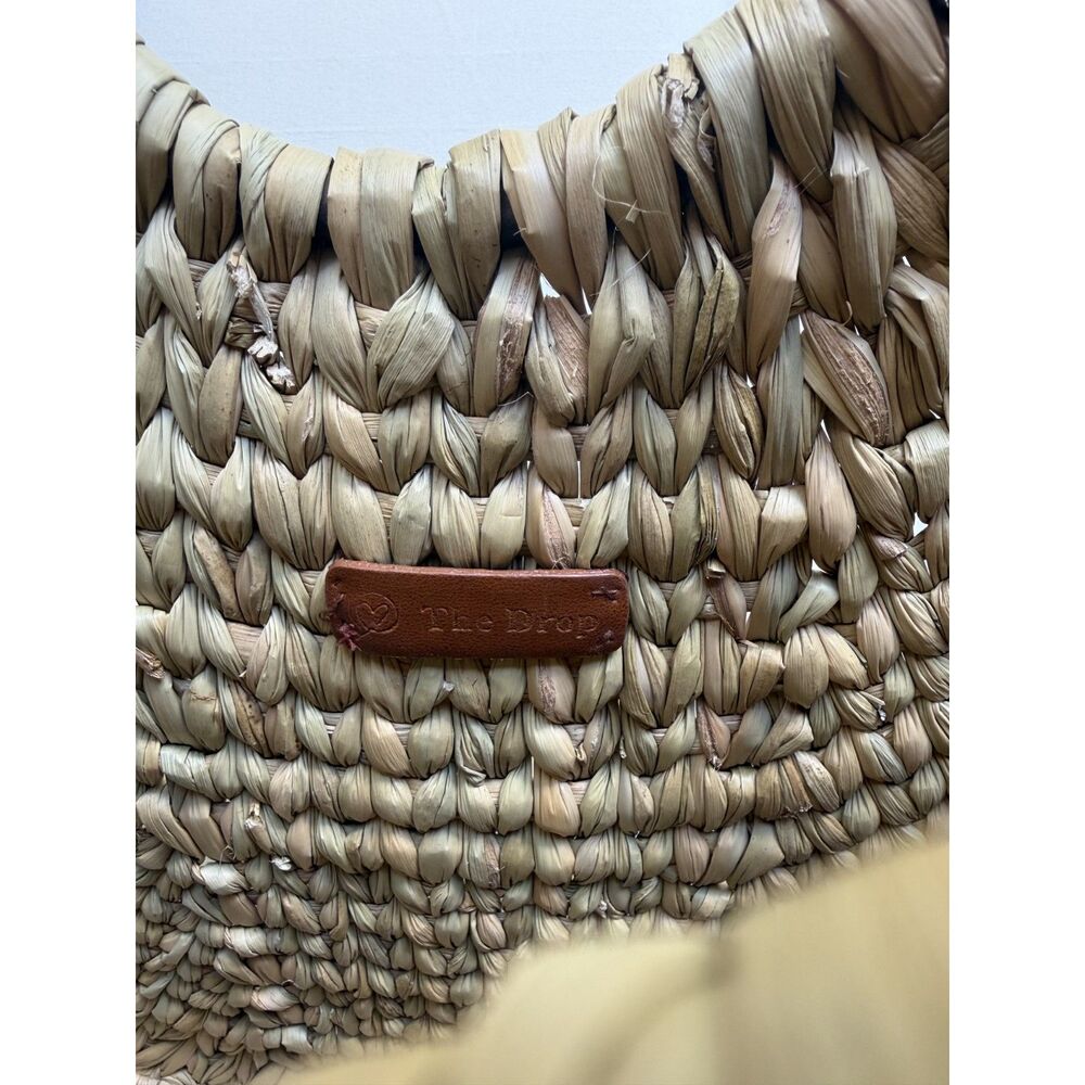 The Drop Women's Jileen Top Handle Straw Bag, Natural - Picture 4 of 6